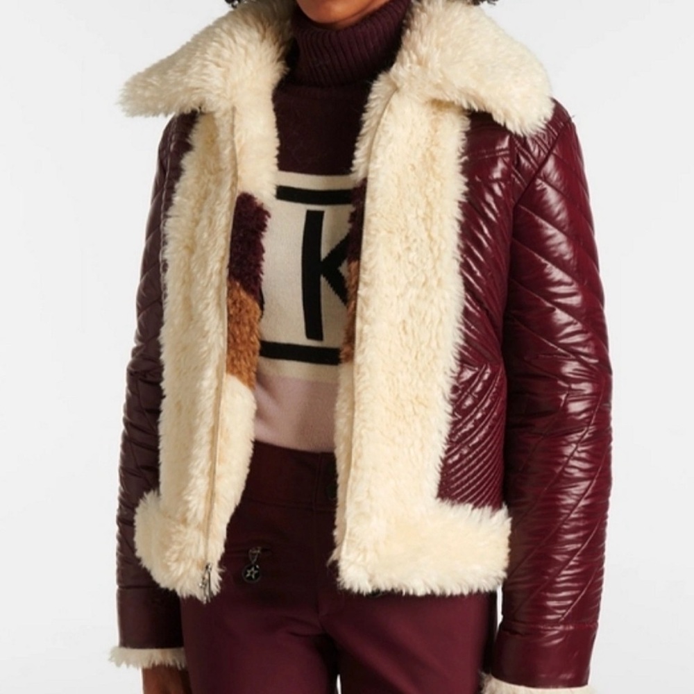 Perfect Moment Luna Shearling Reversible Jacket - Picture 3 of 10